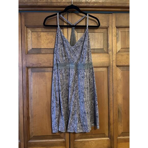 Cacique Women's Floral Racerback Chemise Nightgown Sleep Dress Purple Size 22/24 - Picture 2 of 9